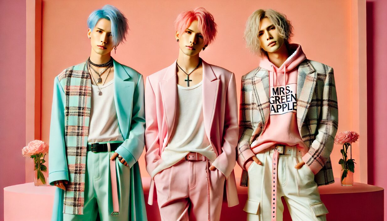 ミセスグリーンアップル風の3人組