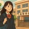 新垣結衣の高校時代のイメージ