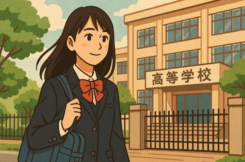 新垣結衣の高校時代のイメージ